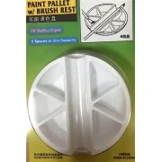 Paint Pallet with Brush Rest - Master Tools 09974