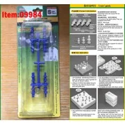 Holding/Guide pin for silicone mould-S (Blue) - Master Tools 09984