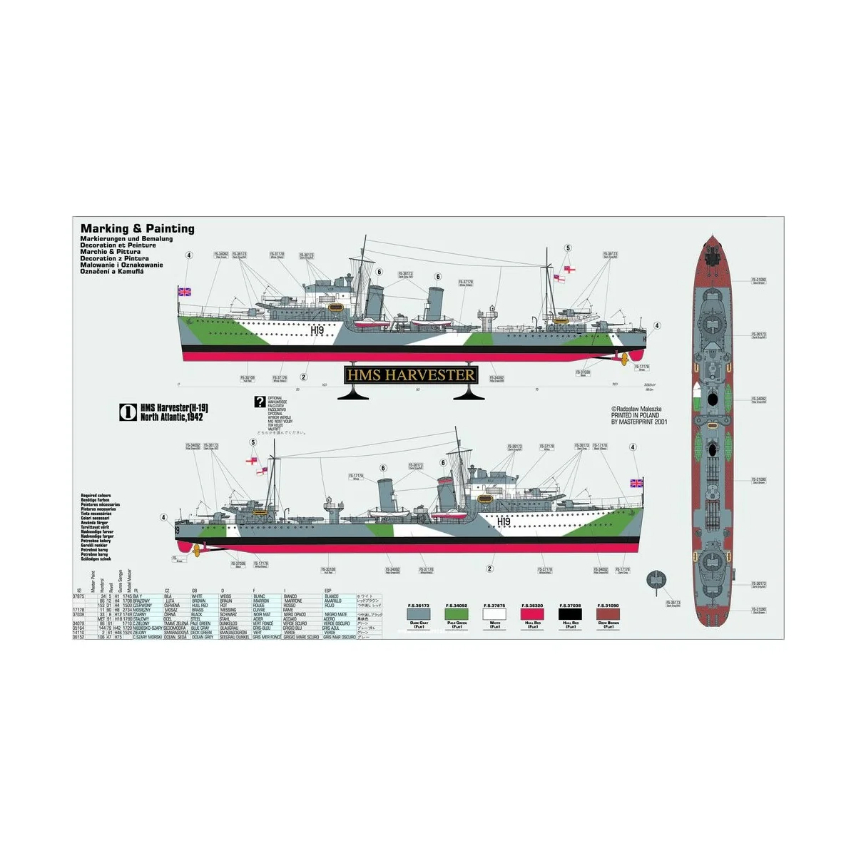 HMS Harvester - Mistercraft S-98