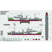 HMS Harvester, 1/500 - Mistercraft S-98