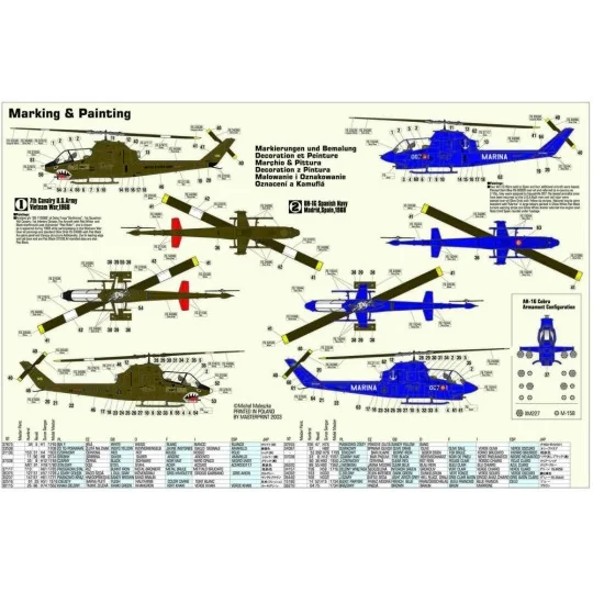 AH-1G Pale Raider, 1/72 - Mistercraft B-02 AH-1G Pale Raider, 1/72 - Mistercraft B-02