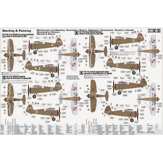 P-11C September'39, 1/72 - Mistercraft B-07