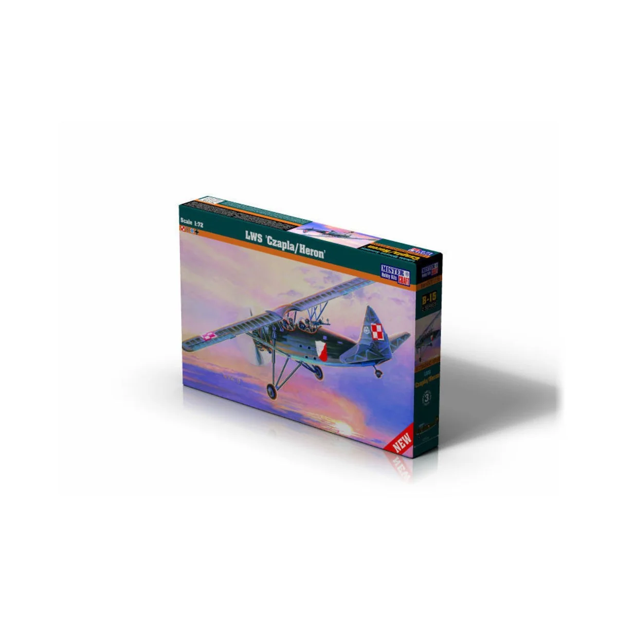 LWS Czapla/Heron, 1/72 - Mistercraft B-15 LWS Czapla/Heron, 1/72 - Mistercraft B-15