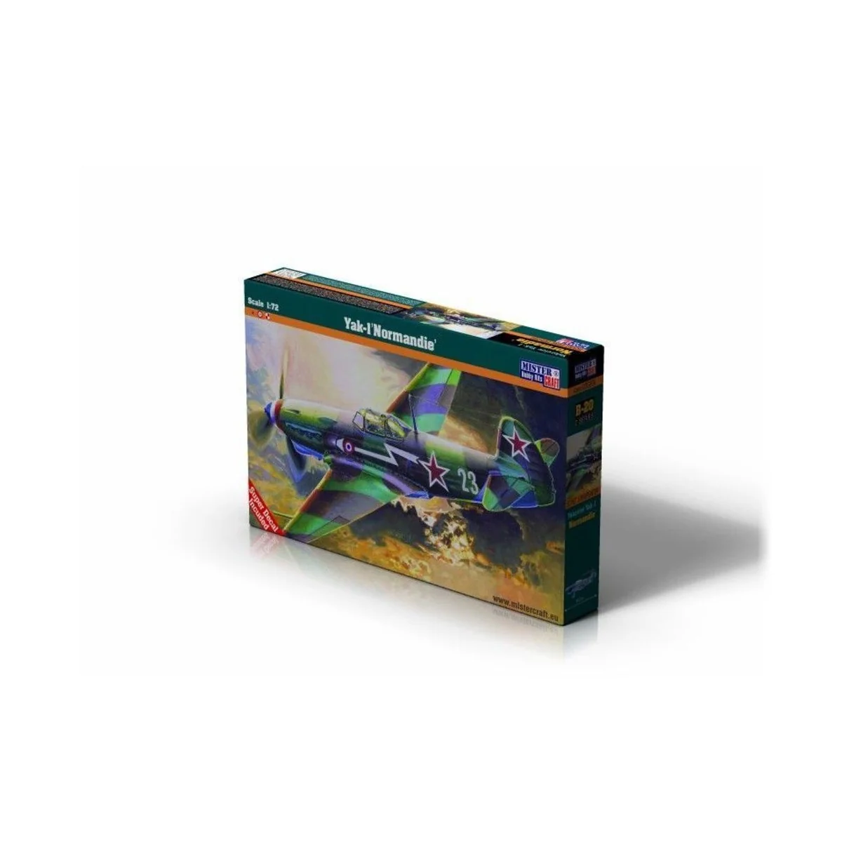 Yak-1M Normandie, 1/72 - Mistercraft B-19 Yak-1M Normandie, 1/72 - Mistercraft B-19