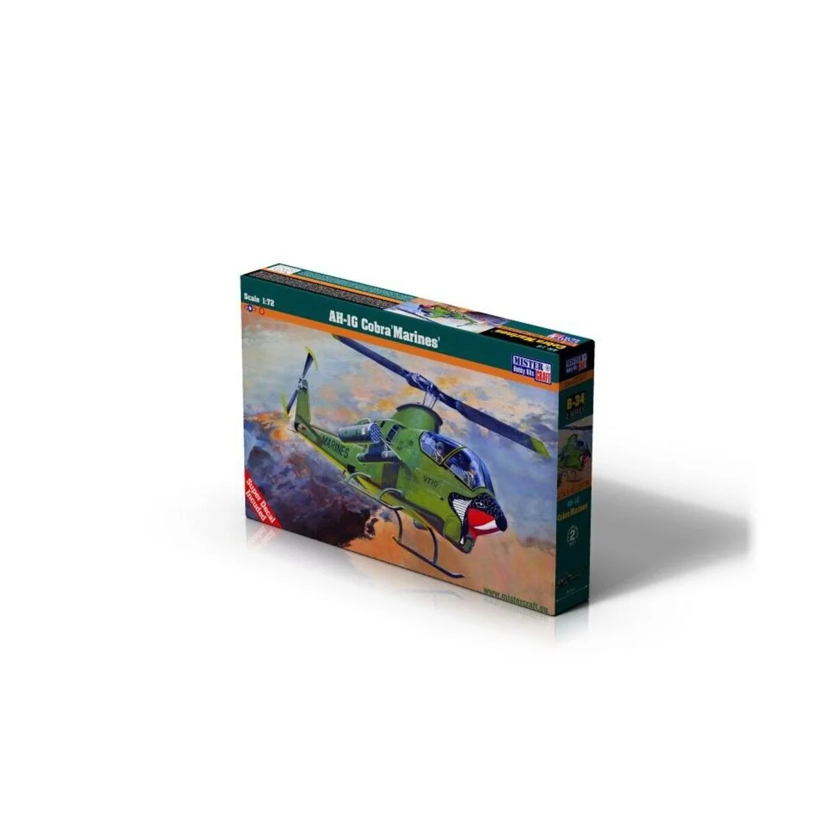 AH-1G Marines, 1/72 - Mistercraft B-34