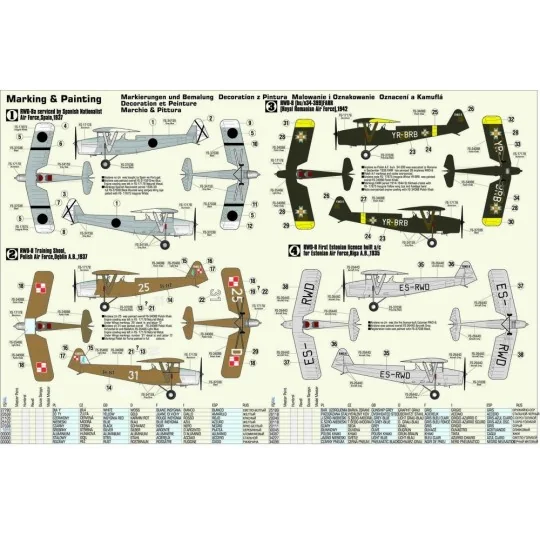 RWD-8 Spanish Civil War 1936 - Mistercraft B-46