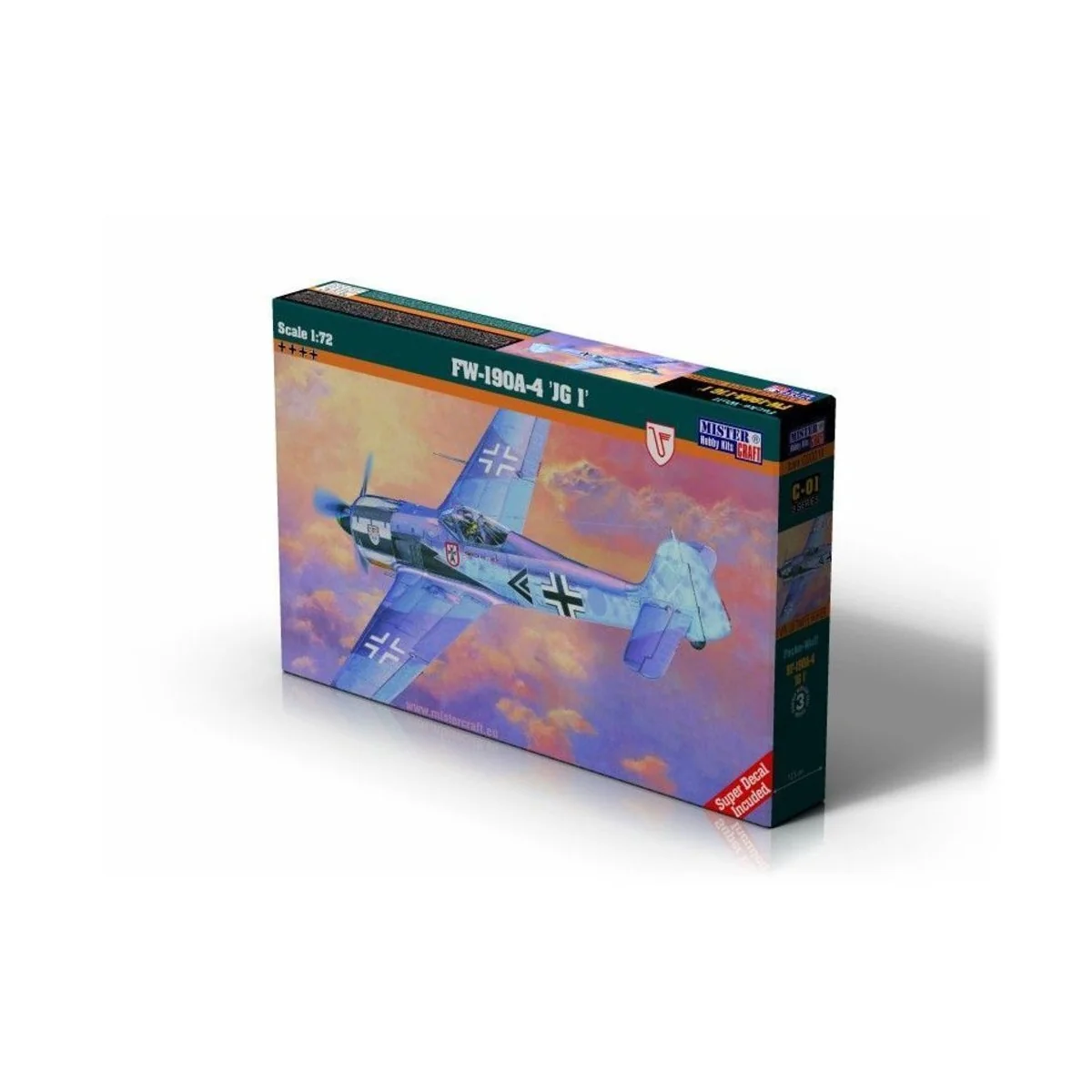 Fw-190A-4, 1/72 - Mistercraft C-01