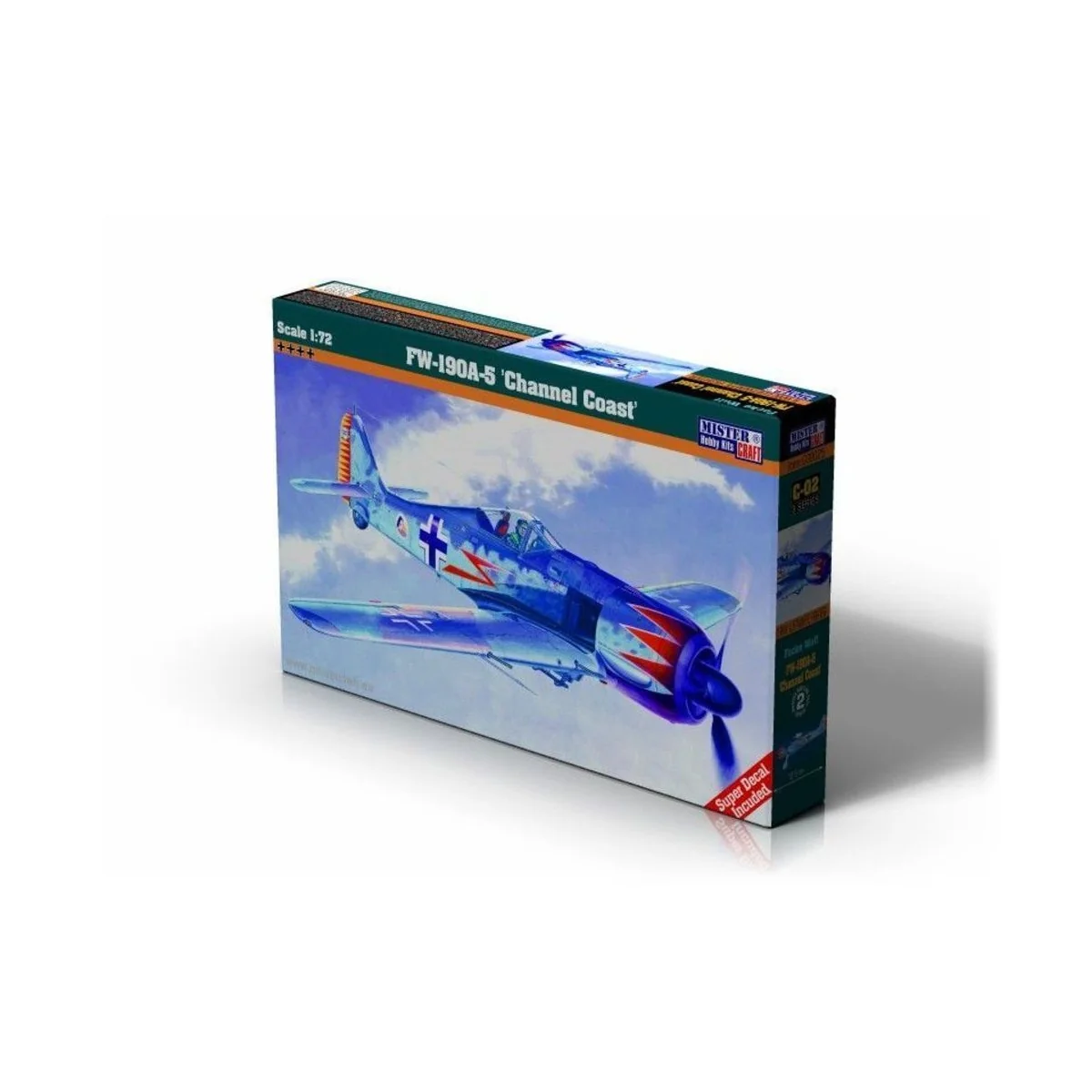 Fw-190A-5 Channel Coast, 1/72 - Mistercraft C-02 Fw-190A-5 Channel Coast, 1/72 - Mistercraft C-02