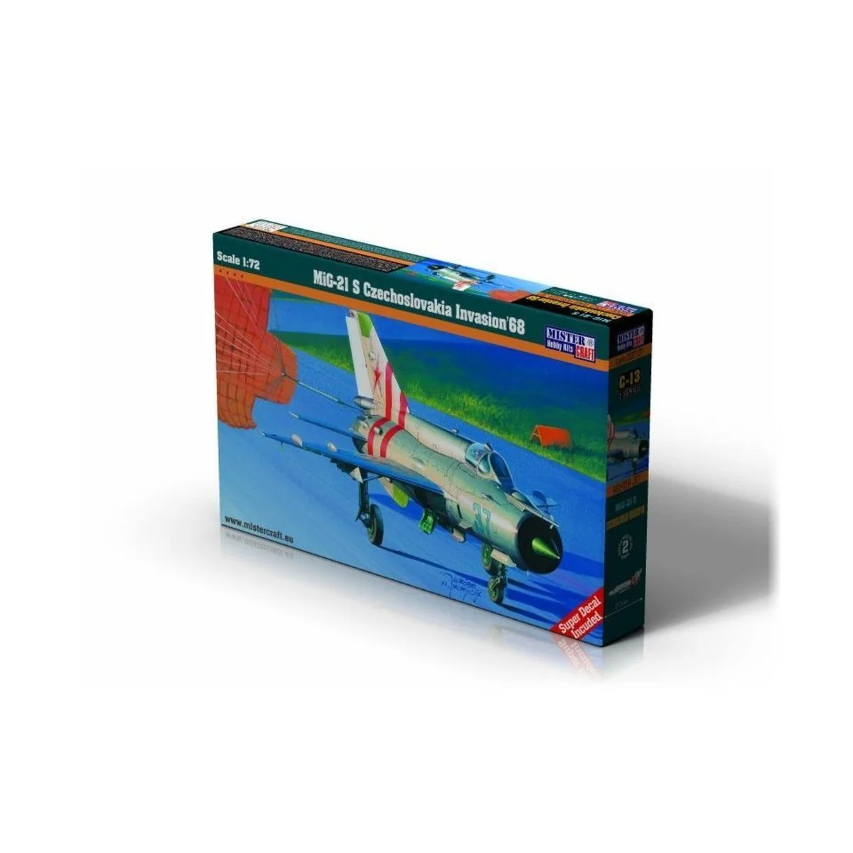MiG-21S Czechoslovakia Inv68, 1/72 - Mistercraft C-13