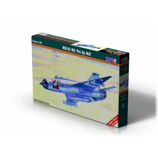 MiG-21MA, 1/72 - Mistercraft C-17 MiG-21MA, 1/72 - Mistercraft C-17