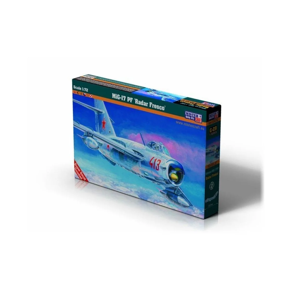 MiG-17 PF Radar Fresco, 1/72 - Mistercraft C-29