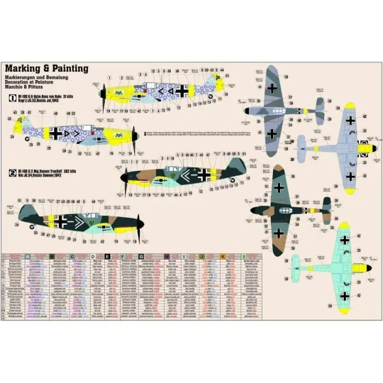 BF-109F-4"Hahn" - Mistercraft C-35