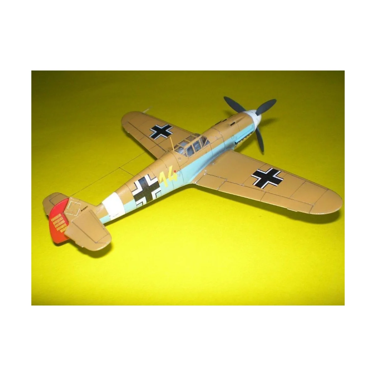 BF-109F-4/trop "Marseille", 1/72 - Mistercraft C-40