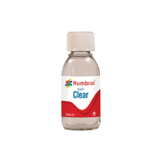 Humbrol Clear Satin 125ml - Humbrol AC7435 Humbrol Clear Satin 125ml - Humbrol AC7435