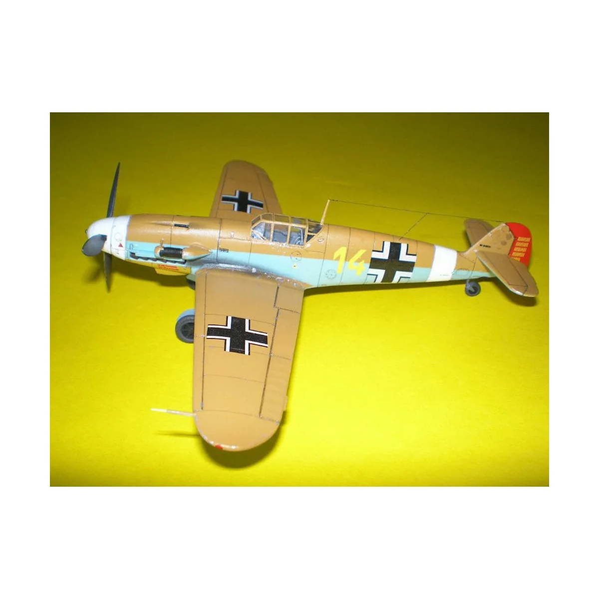 BF-109F-4/trop "Marseille", 1/72 - Mistercraft C-40