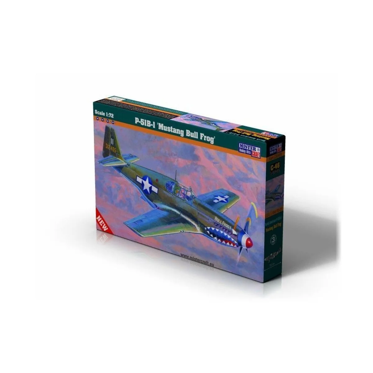 P-51 B-1 BullFrog I, 1/72 - Mistercraft C-46