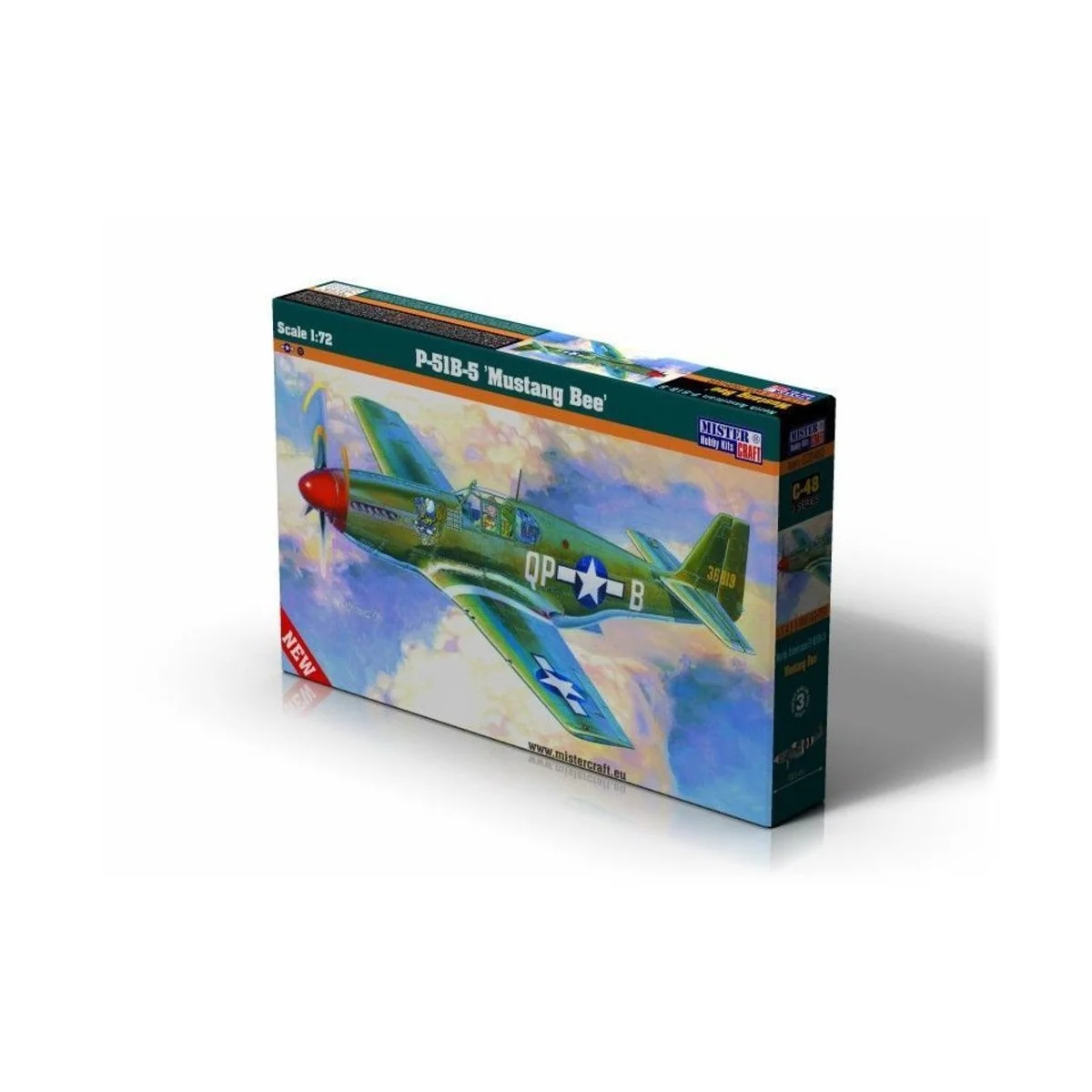 P-51 B-5 Bee, 1/72 - Mistercraft C-48