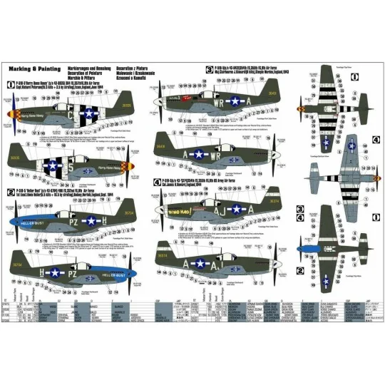P-51 B-5 Hurry Home Honey, 1/72 - Mistercraft C-49