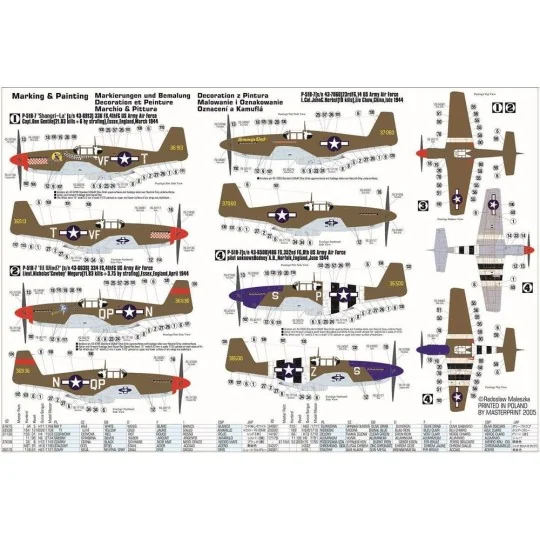 P-51 B-7 Shangri LA, 1/72 - Mistercraft C-50 P-51 B-7 Shangri LA, 1/72 - Mistercraft C-50