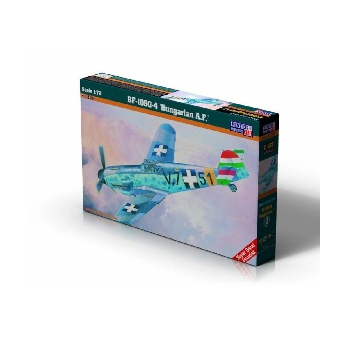 BF-109G-4 Hungarian A.F. - Mistercraft C-83