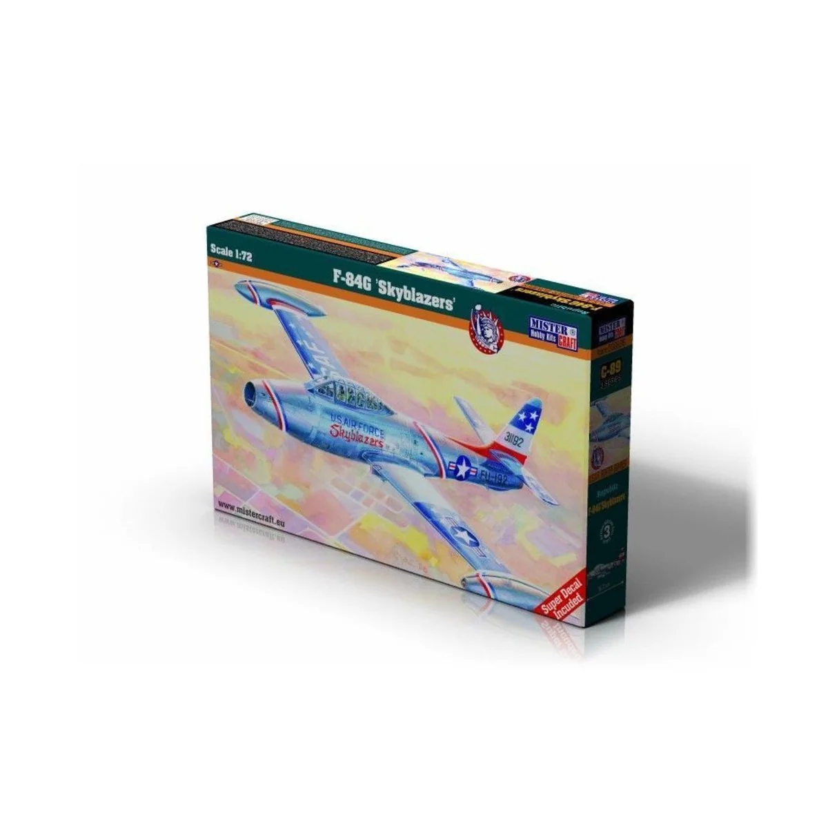 F-84G Skyblazers, 1/72 - Mistercraft C-89