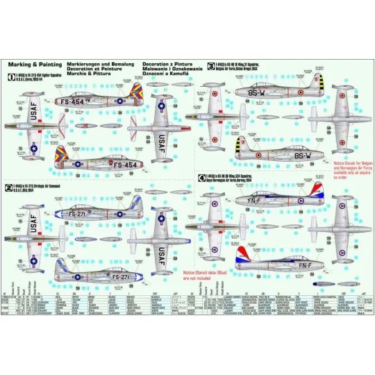 F-84G Thunderjet - Mistercraft C-90