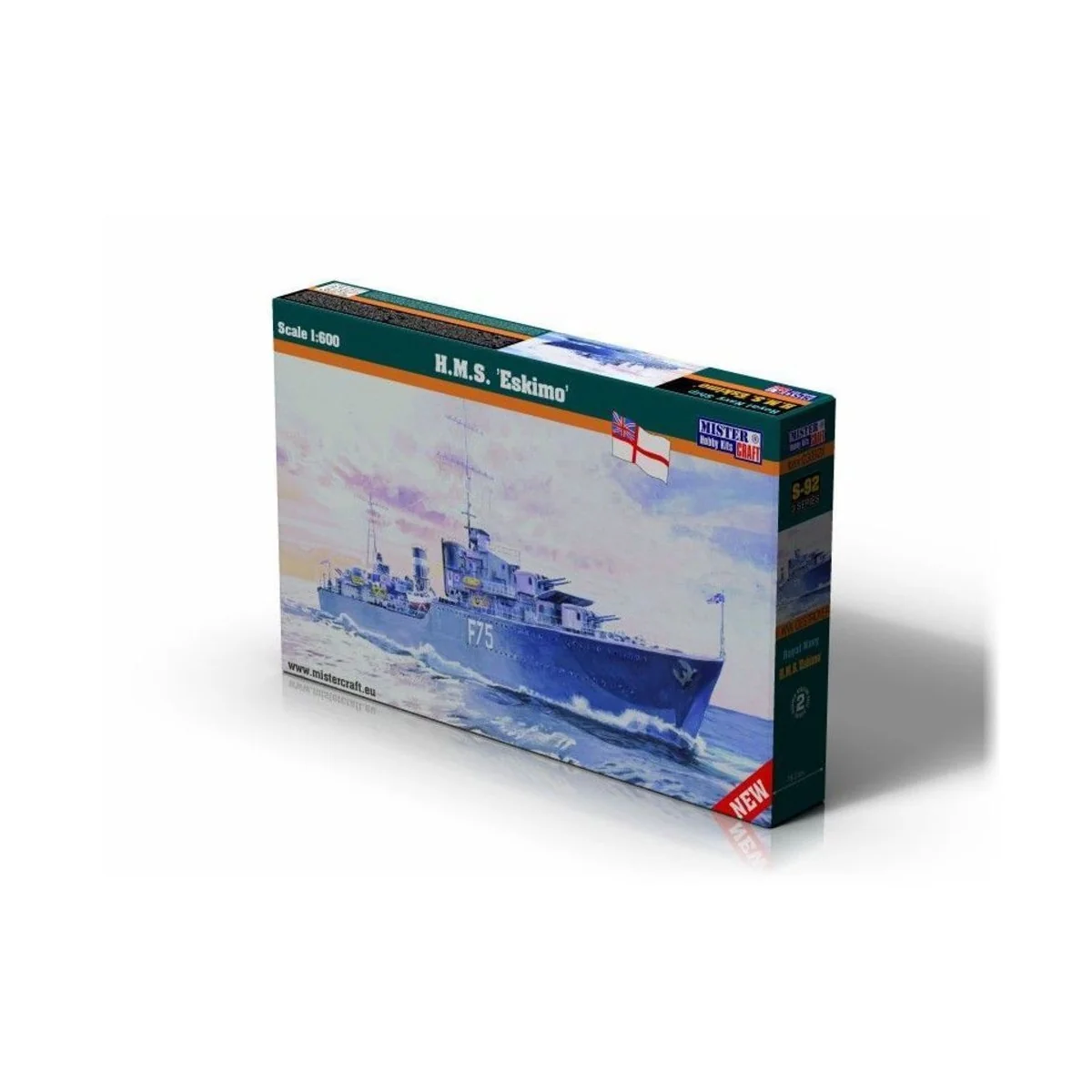 H.M.S. Eskimo, 1/600 - Mistercraft S-92