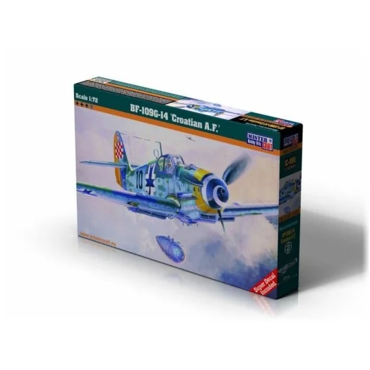 BF-109G-14 Croatian A.F., 1/72 - Mistercraft C-151 BF-109G-14 Croatian A.F., 1/72 - Mistercraft C-151