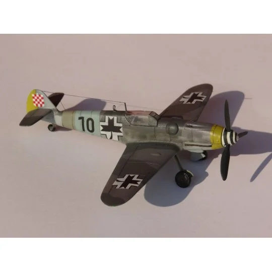 BF-109G-14 Croatian A.F., 1/72 - Mistercraft C-151 BF-109G-14 Croatian A.F., 1/72 - Mistercraft C-151