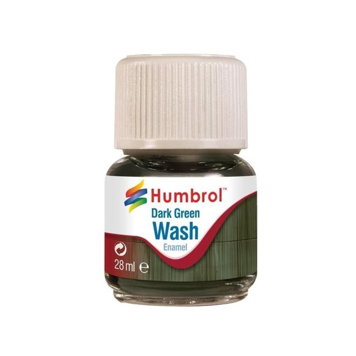 Humbrol Enamel Wash Dark Green 28 ml - Humbrol AV0203