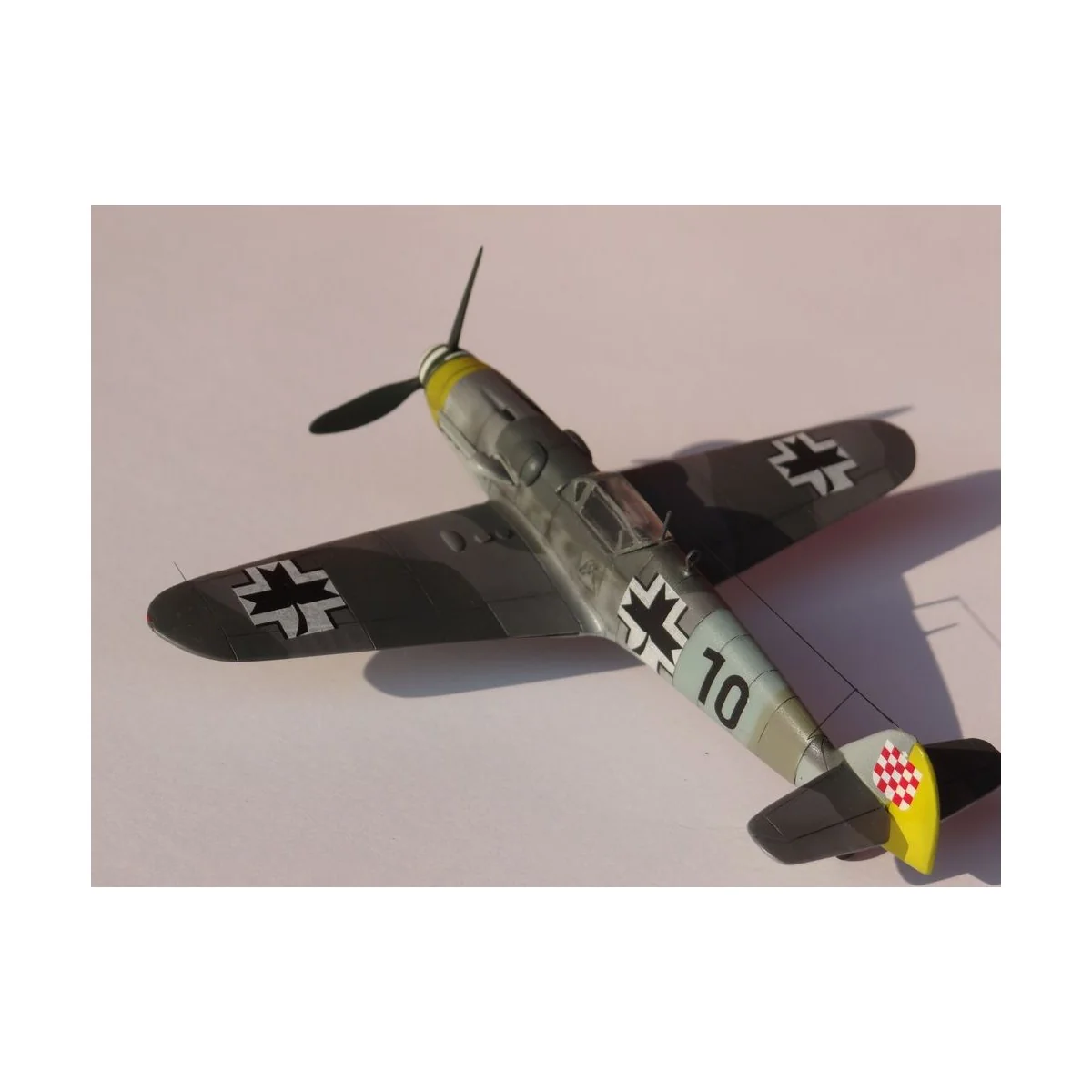 BF-109G-14 Croatian A.F., 1/72 - Mistercraft C-151 BF-109G-14 Croatian A.F., 1/72 - Mistercraft C-151