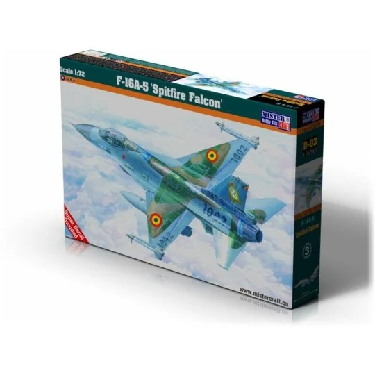 F-16A-5 Spitfite Falcon, 1/72 - Mistercraft D-03 F-16A-5 Spitfite Falcon, 1/72 - Mistercraft D-03