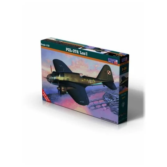 PZL P-37A Los I, 1/72 - Mistercraft D-06 PZL P-37A Los I, 1/72 - Mistercraft D-06
