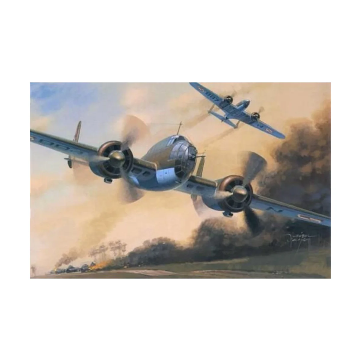 PZL P-37B Los II, 1/72 - Mistercraft D-08