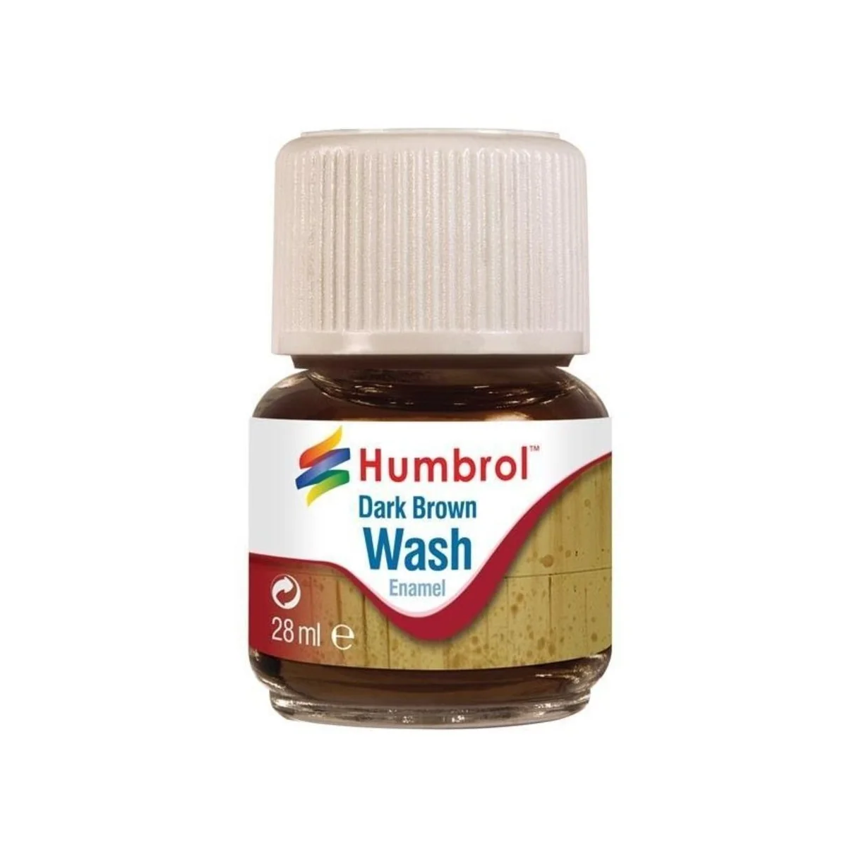 Humbrol Enamel Wash Dark Brown 28 ml - Humbrol AV0205 Humbrol Enamel Wash Dark Brown 28 ml - Humbrol AV0205