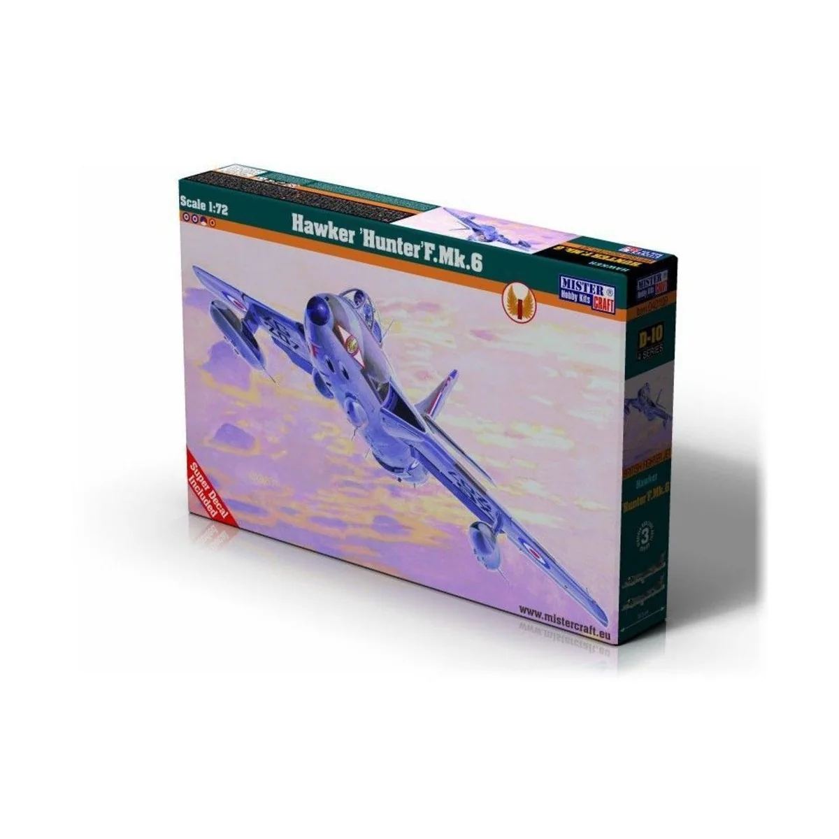 Hawker Hunter F.Mk.6, 1/72 - Mistercraft D-10 Hawker Hunter F.Mk.6, 1/72 - Mistercraft D-10