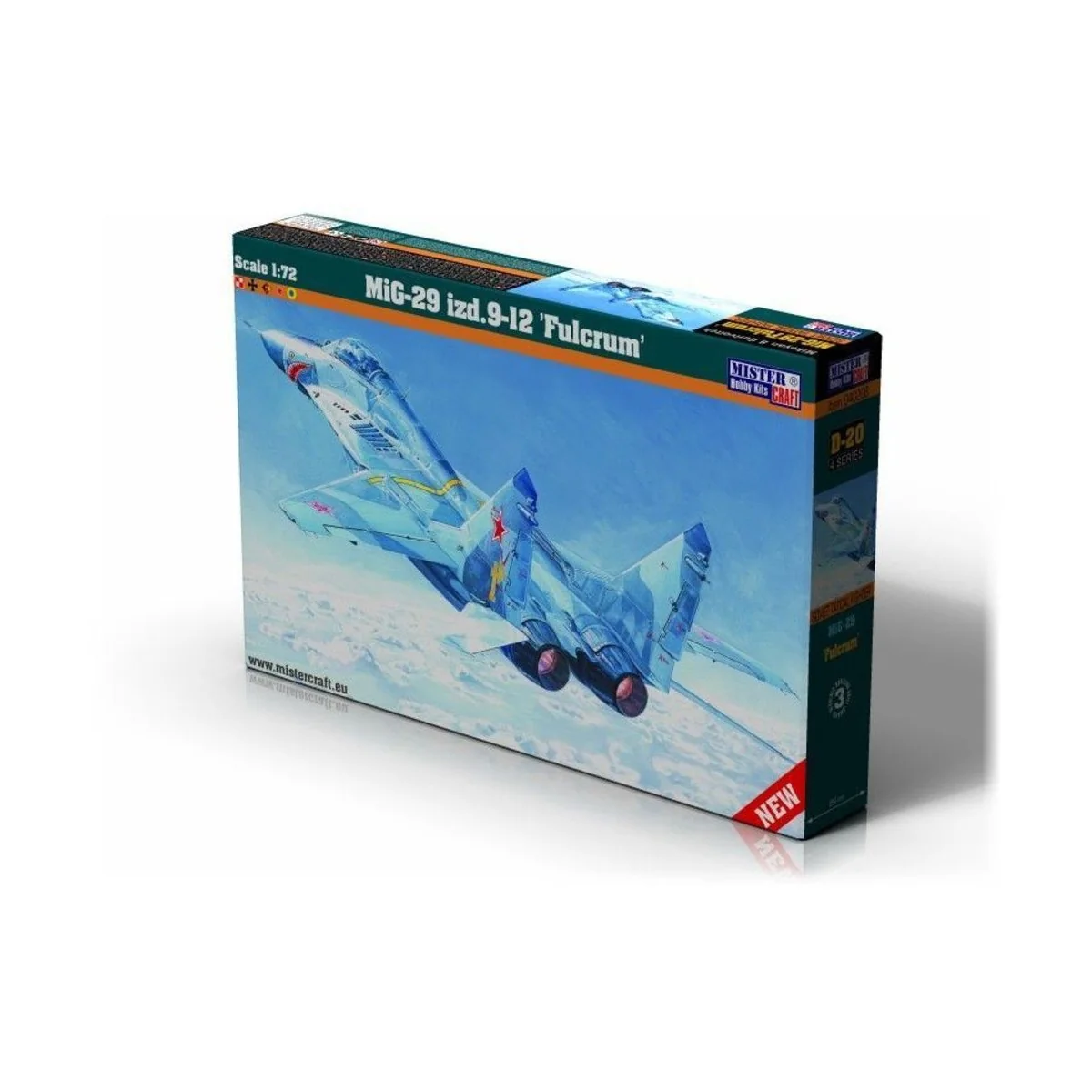 MIG-29 izd.9-12 Fulcrum - Mistercraft D-20