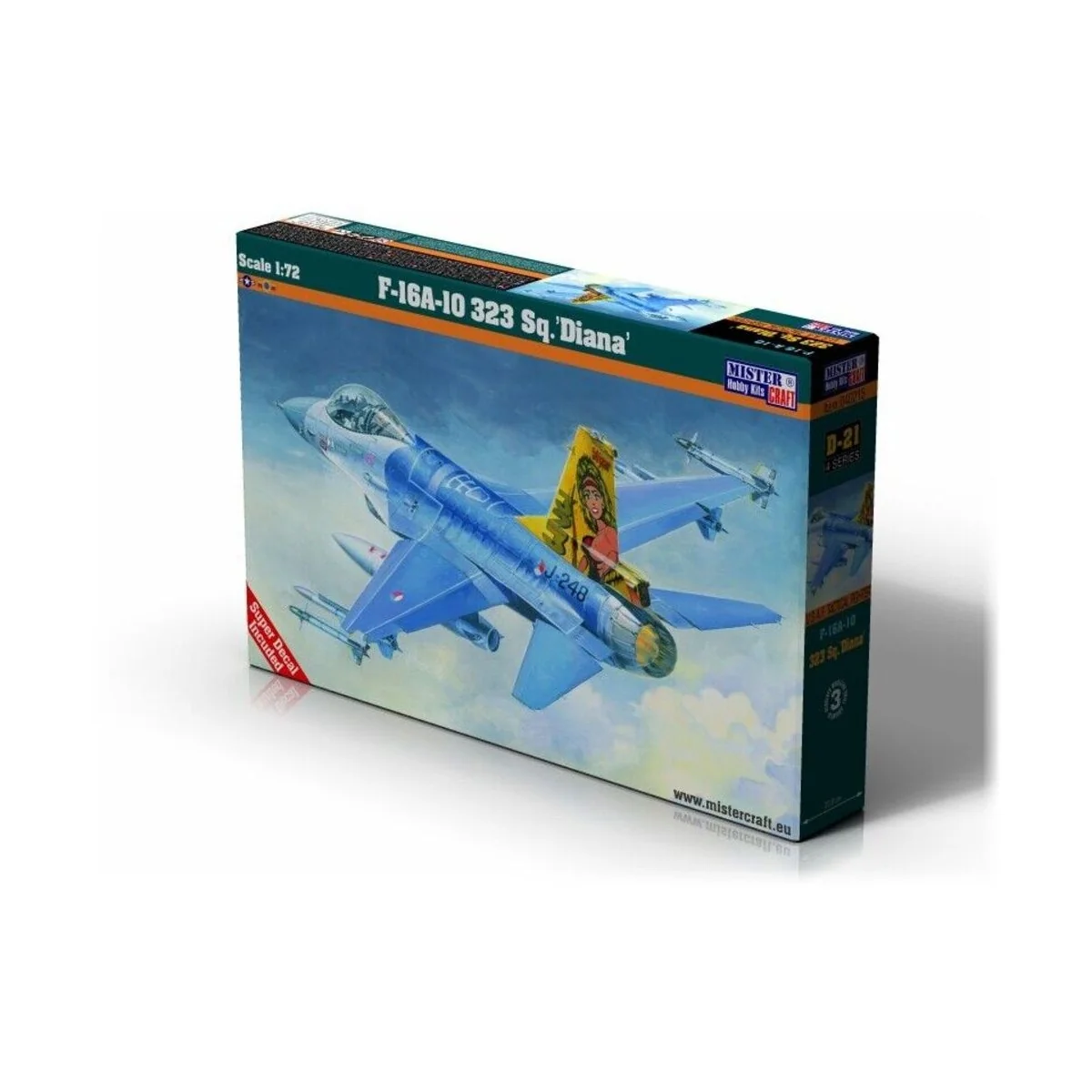 F-16A-10 323 Sq. Diana - Mistercraft D-21