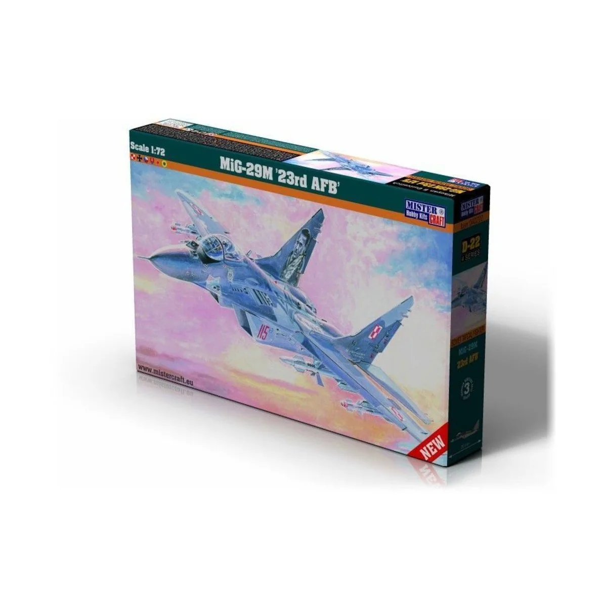 MIG-29M 23rd AFB - Mistercraft D-22