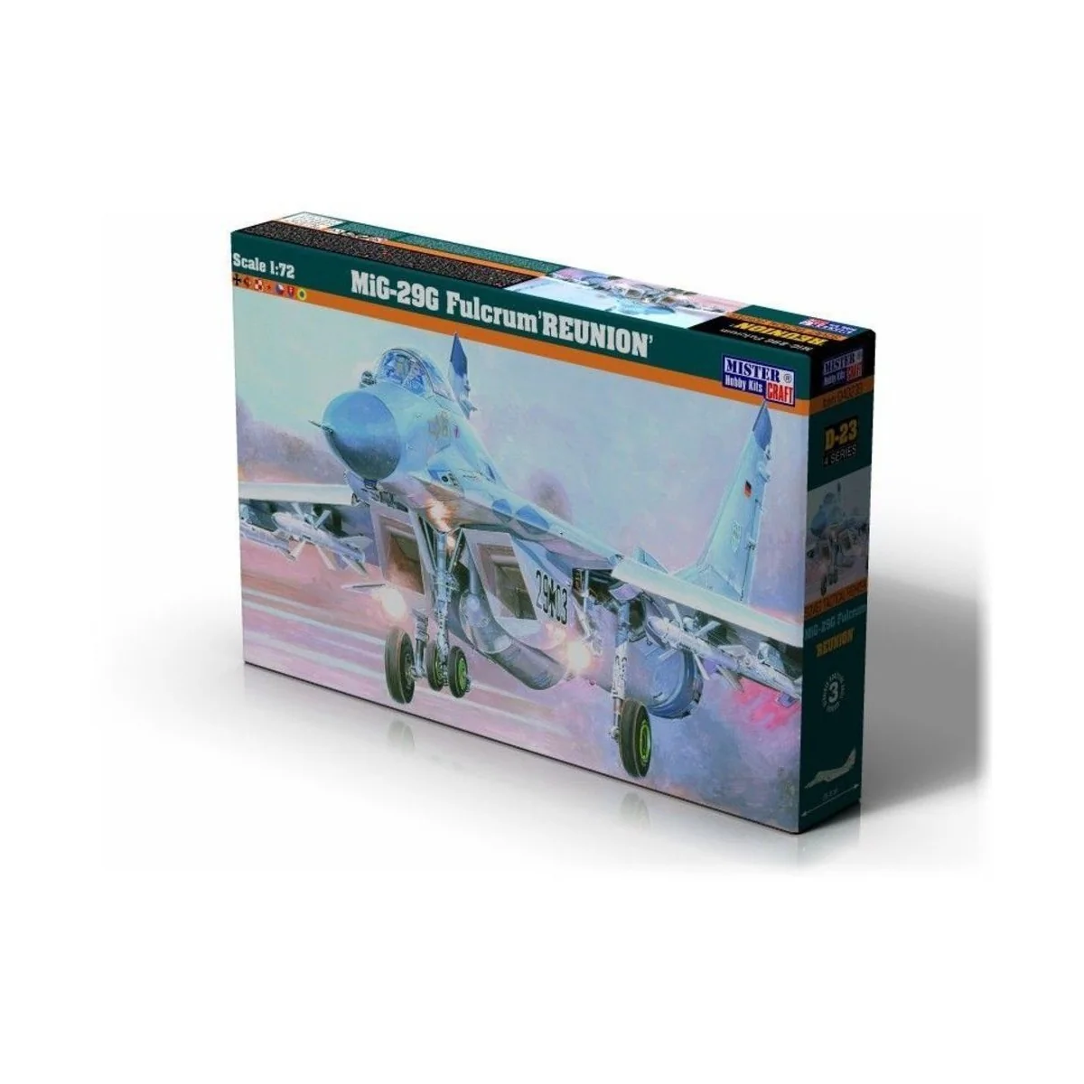 MIG-29G Fulcrum"REUNION", 1/72 - Mistercraft D-23