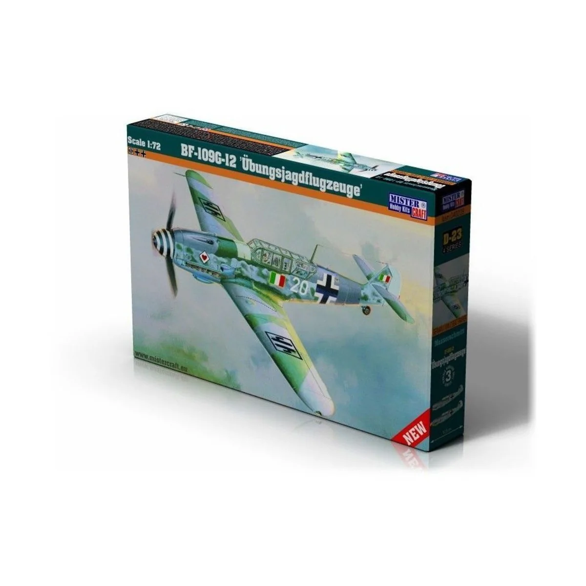 BF-109 G-12 Übungsjagdflugzeuge, 1/72 - Mistercraft D-24 BF-109 G-12 Übungsjagdflugzeuge, 1/72 - Mistercraft D-24