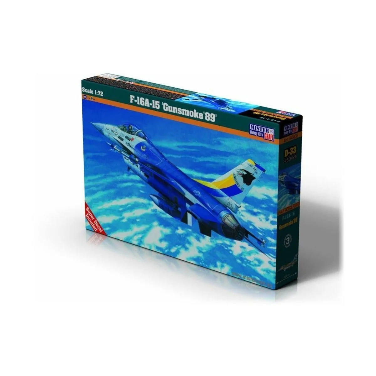 F-16A-15 Gunsmeke'85, 1/72 - Mistercraft D-33 F-16A-15 Gunsmeke'85, 1/72 - Mistercraft D-33