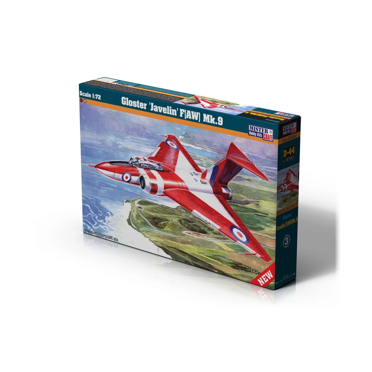 Gloster"Javelin" F(AW) MK.9, 1/72 - Mistercraft D-44 Gloster"Javelin" F(AW) MK.9, 1/72 - Mistercraft D-44