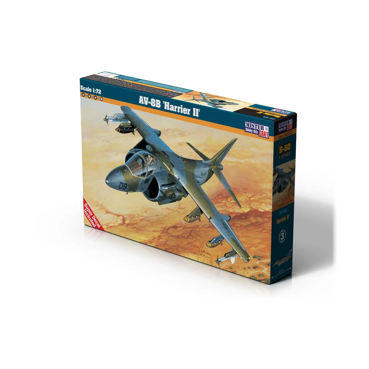 AV-8B Harrier II, 1/72 - Mistercraft D-50