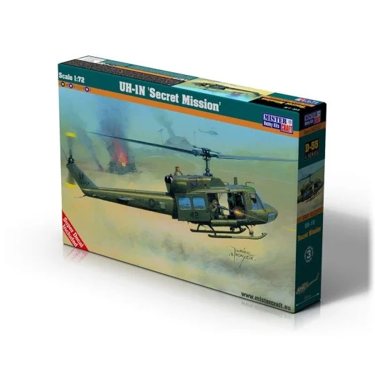 UH-1 N Secret Mission, 1/72 - Mistercraft D-55 UH-1 N Secret Mission, 1/72 - Mistercraft D-55