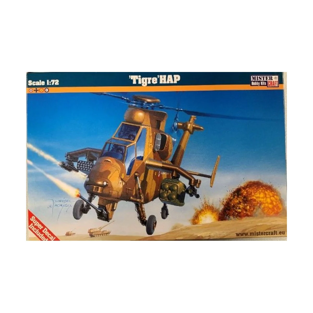 TIGRE HAP, 1/72 - Mistercraft D-60 TIGRE HAP, 1/72 - Mistercraft D-60