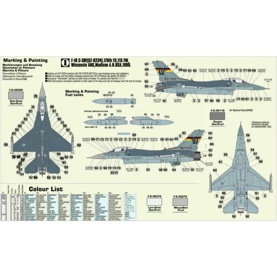F-16C-30 Ramstain Dragon - Mistercraft D-67