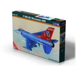 F-16C-30 Wisconsin ANG, 1/72 - Mistercraft D-74
