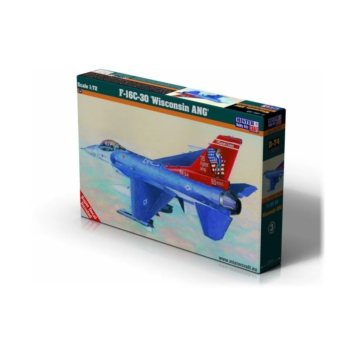 F-16C-30 Wisconsin ANG - Mistercraft D-74