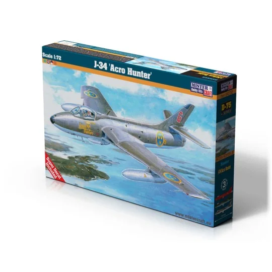 J-34 ACRO HUNTER, 1/72 - Mistercraft D-75 J-34 ACRO HUNTER, 1/72 - Mistercraft D-75
